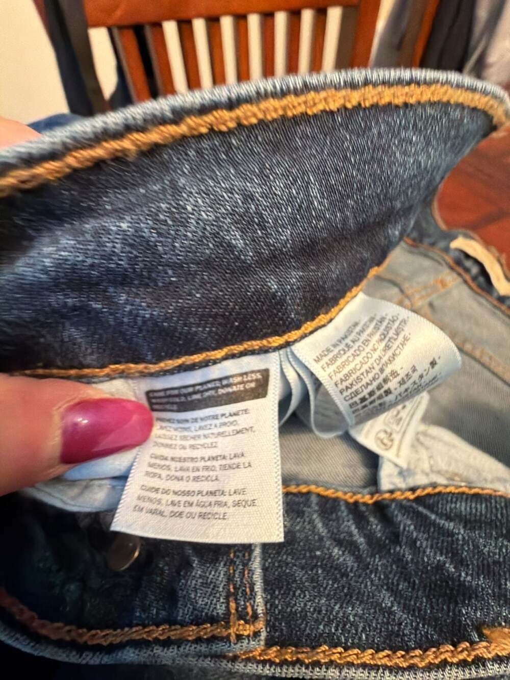 NWT Vintage Levi’s Premium 728 High Rise Wide Leg Jeans 34x32 - Picture 10 of 16